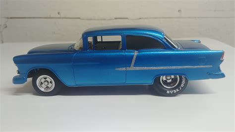 1955 Chevy Bel Air Sedan Plastic Model Car Kit 125 Scale