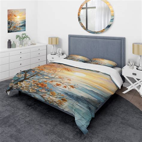 Design Art Bold Sunrise Eternal Renewal I Sunrise Sunset Duvet Cover