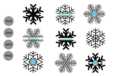 298 Simple Snowflake Svg SVG PNG EPS DXF File