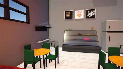 Cafe Interior Pack - Cartoonish Cafe 3D model | CGTrader