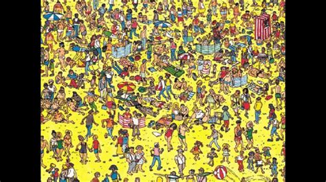 Where S Wally Waldo At The Beach Youtube