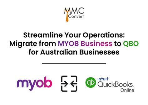 Migrate From MYOB Business To QuickBooks Online MMC Convert