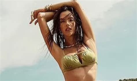 Watch Alessandra Ambrosio In One Of Her Bikini Designs While On The Beach Blacksportsonline