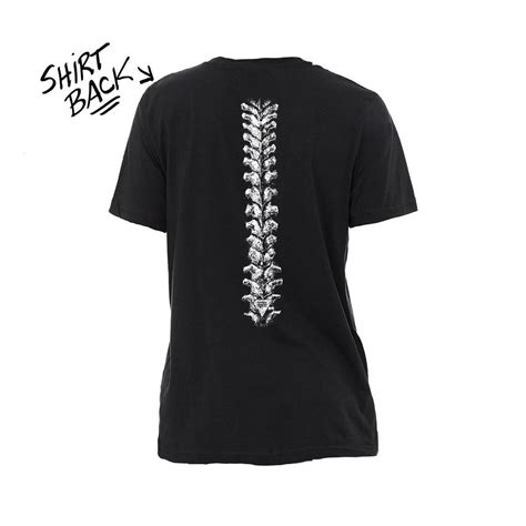 Spine Tee Spine Mens Spine Shirt Spine Shirt Spinal Column