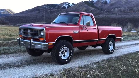 1984 Dodge W150 Power Ram Short Bed 4wd One Owner Spotless