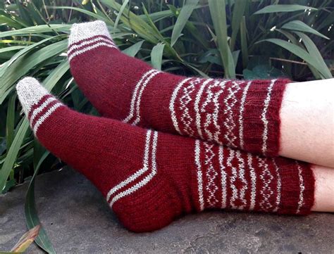 Easy Colourwork Socks Free Pattern And Tutorial Winwick Mum Sock