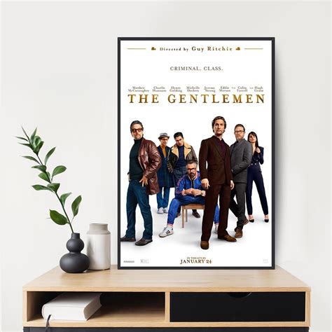 The Gentlemen Movie Poster Wall Decor Sold By Metaphorical Stevena