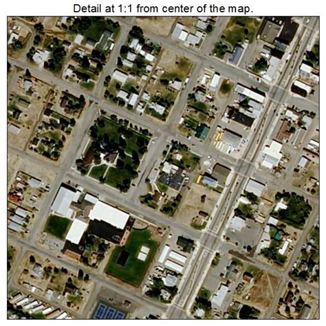 Aerial Photography Map Of Boulder Mt Montana