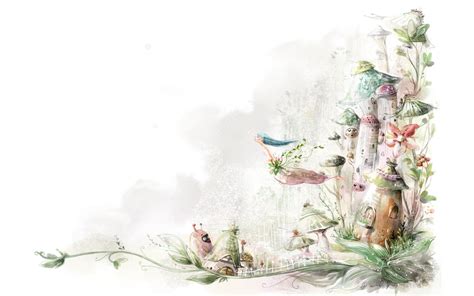 Fairy Tale Background Wallpaper - WallpaperSafari