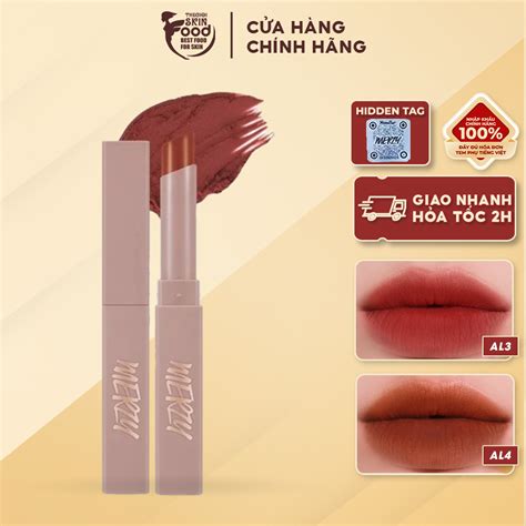 Academia Collection Son Thỏi Lì Lên Màu Chuẩn Mịn Mượt Nhẹ Môi