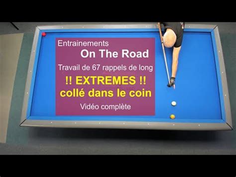 Billard français Billiard E Learning Entrainement On The Road