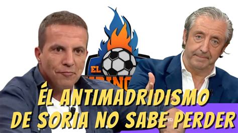 Pedrerol vuelve a humillar al antimadridista De Cristóbal Soria que