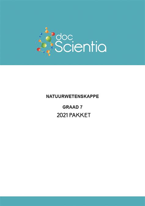 2021 Pakket Alle Gr 7 Natuurwetenskappe Vraestelle En Memos