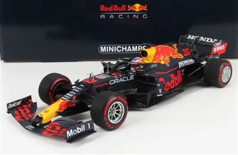 RED BULL RB16B Max Verstappen Dutch Gp 2021 Minichamps Modellino Auto