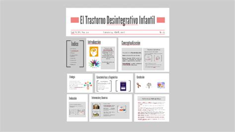 El Trastorno Desintegrativo Infantil By Eva Villar Garc A