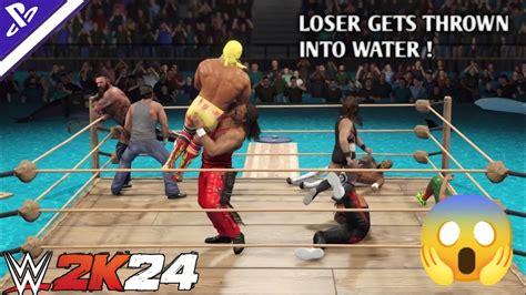 Wwe 2k24 Water Royal Rumble Match Ps5™ New Version Youtube