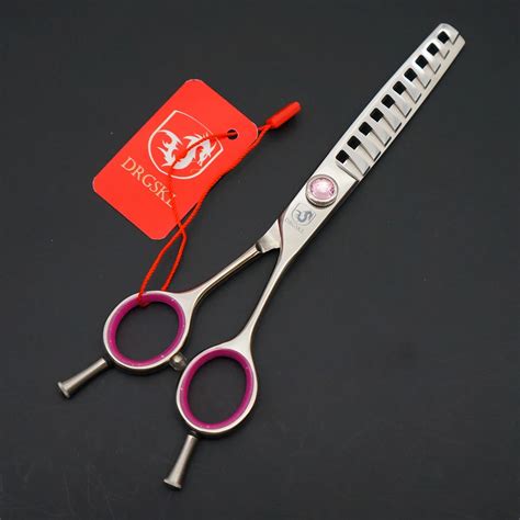 DRGSKL great hair thinning scissors, A shape 10 sawtooth professional ...