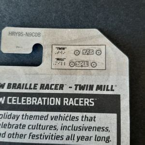 Mattel Other Hot Wheels Braille Racertwin Mill Hw Celebration Racers Collection Red