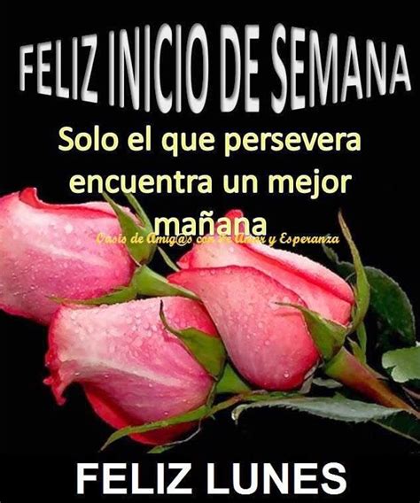 Imagenes Buenos Dias Feliz Lunes Inicio De Semana Frases EAA