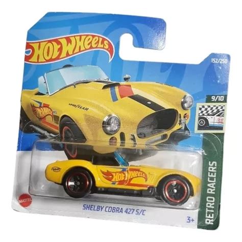 Carrinho Hot Wheels Shelby Cobra Original Colecionaveis Parcelamento Sem Juros