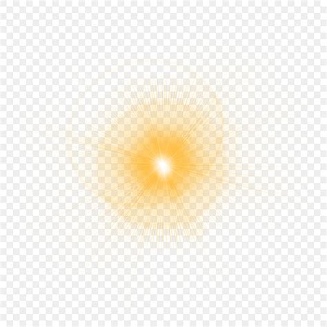 Effet De Lumière Lueur PNG Soleil Éclat Brillant Fichier PNG et PSD