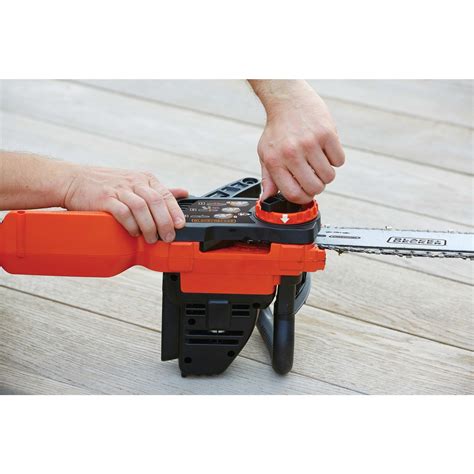 BLACK DECKER Akku Kettensäge GKC3630L20 Elektro Kettensäge orange