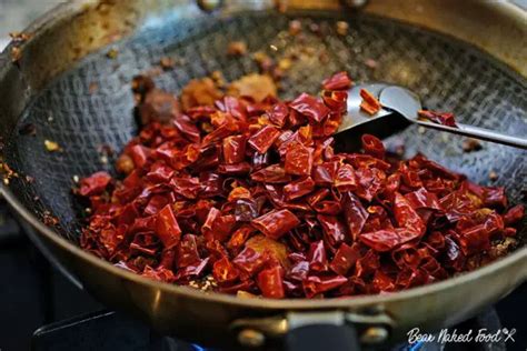Chongqing Chicken With Chillies Bear Naked Food
