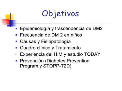 Diabetes Tipo 2 En El Niño Adolescente