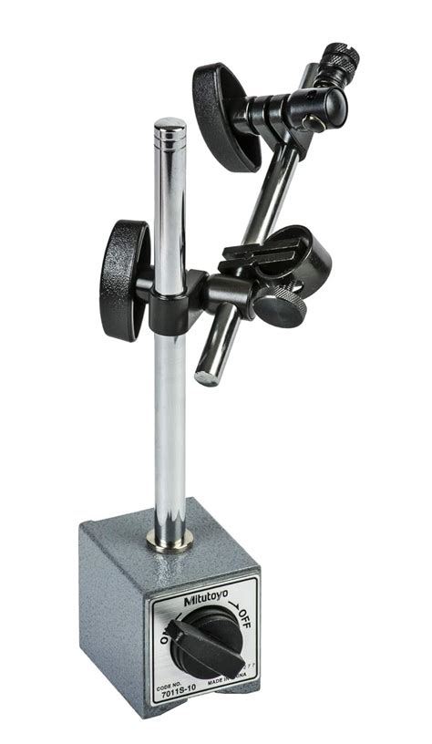 Mitutoyo Pka Magnetic Stand With Dial Indicator Travel