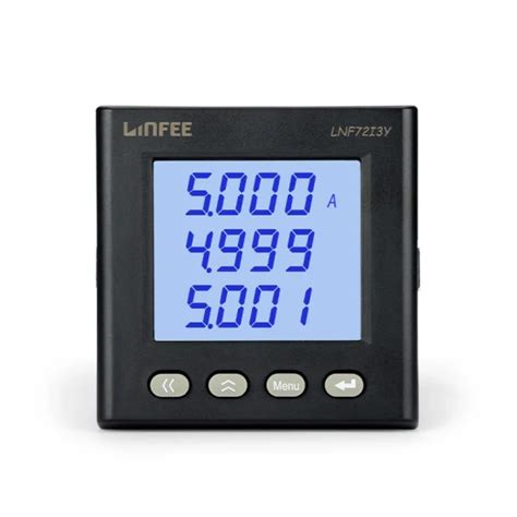 Factory Price Lcd Display Digital Three Phase Current Rs