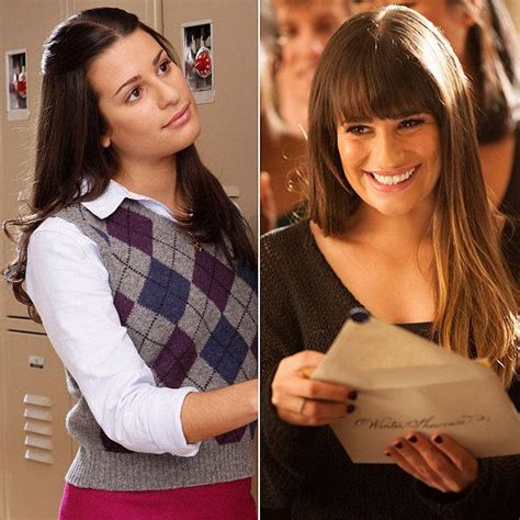 Lea Micheles Glee Transformation Lea Michele Glee Glee Lea Michele