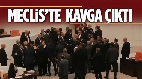 Mecliste kavga çıktı Ankara Masası