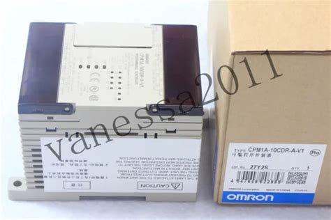 NEW OMRON PROGRAMMABLE Controller CPM1A 10CDR A V1 EUR 95 93 PicClick FR