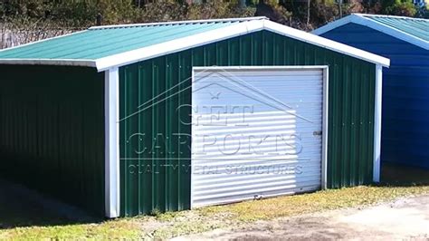 18x20x9 A Frame Vertical Roof Garage Get Carports