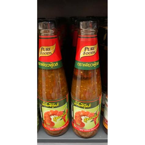 Pure Foods Thai Spicy Seafood Dipping Sauce 330g Shopee Philippines