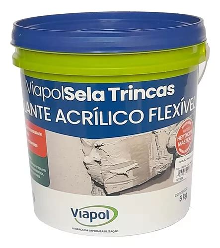 Sela Trincas Selante Acrilico Flexivel Drywall Madeira Parcelamento