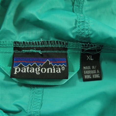 Vintage Patagonia Anorak Windbreaker Jacket Mens Xl Packable Hooded The Clothing Vault