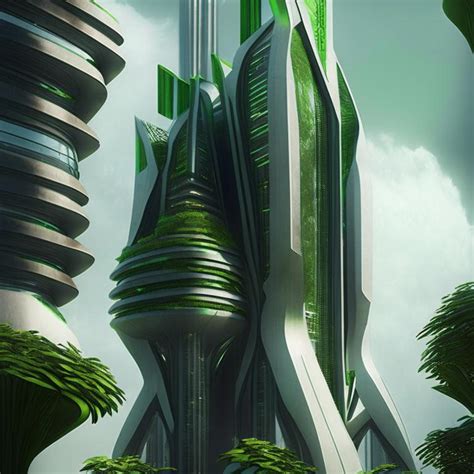 Futuristic skyscraper by Pickgameru on DeviantArt