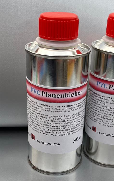 PVC Planen Kleber 200ml Anhängerplane Abdeckplane Planenkleber Anhänger