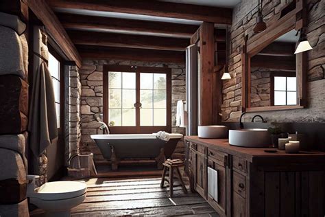 15 Bold Beauty & Design Ideas for a Modern Rustic Bathroom • 333k ...