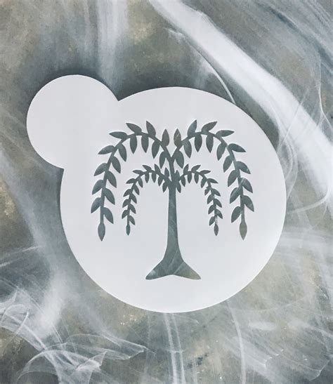 Printable Willow Tree Stencil