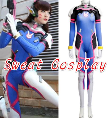 High Quality Ow Game D Va Costume Female Girls Halloween Cosplay Dva