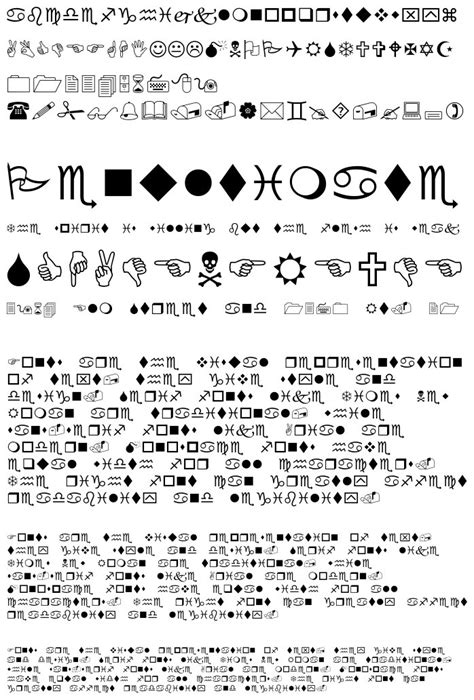 Wingdings Font Download | Free Font.Download