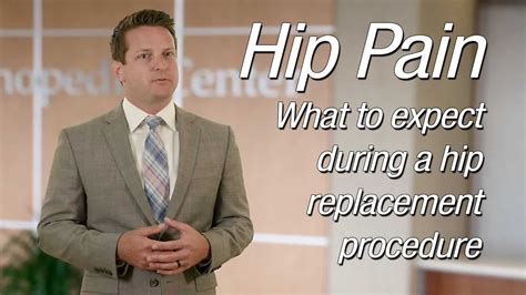 Hip Pain What To Expect During A Hip Replacement Procedure Mayo