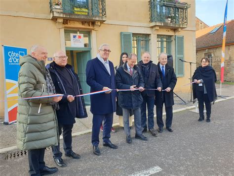 Inauguration de la maison France Services Côte d Or Vitteaux Vitteaux