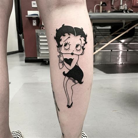 Betty Boop Tattoos With Angel Wings