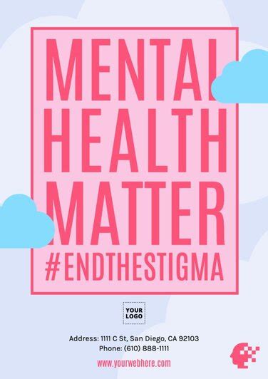 Customize Printable Mental Health Awareness Posters Online