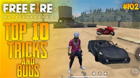 Top 10 New Tricks In Free Fire New Bug Glitches In Garena Free Fire