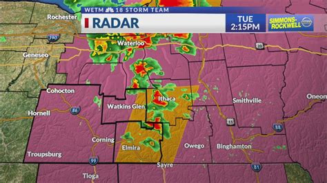 Expired Tornado Warning Issued For Chemung County