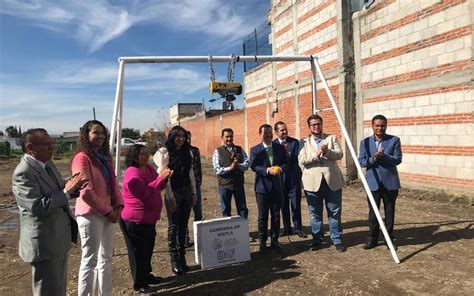 Inician construcción de primera guardería municipal en Cholula El Sol